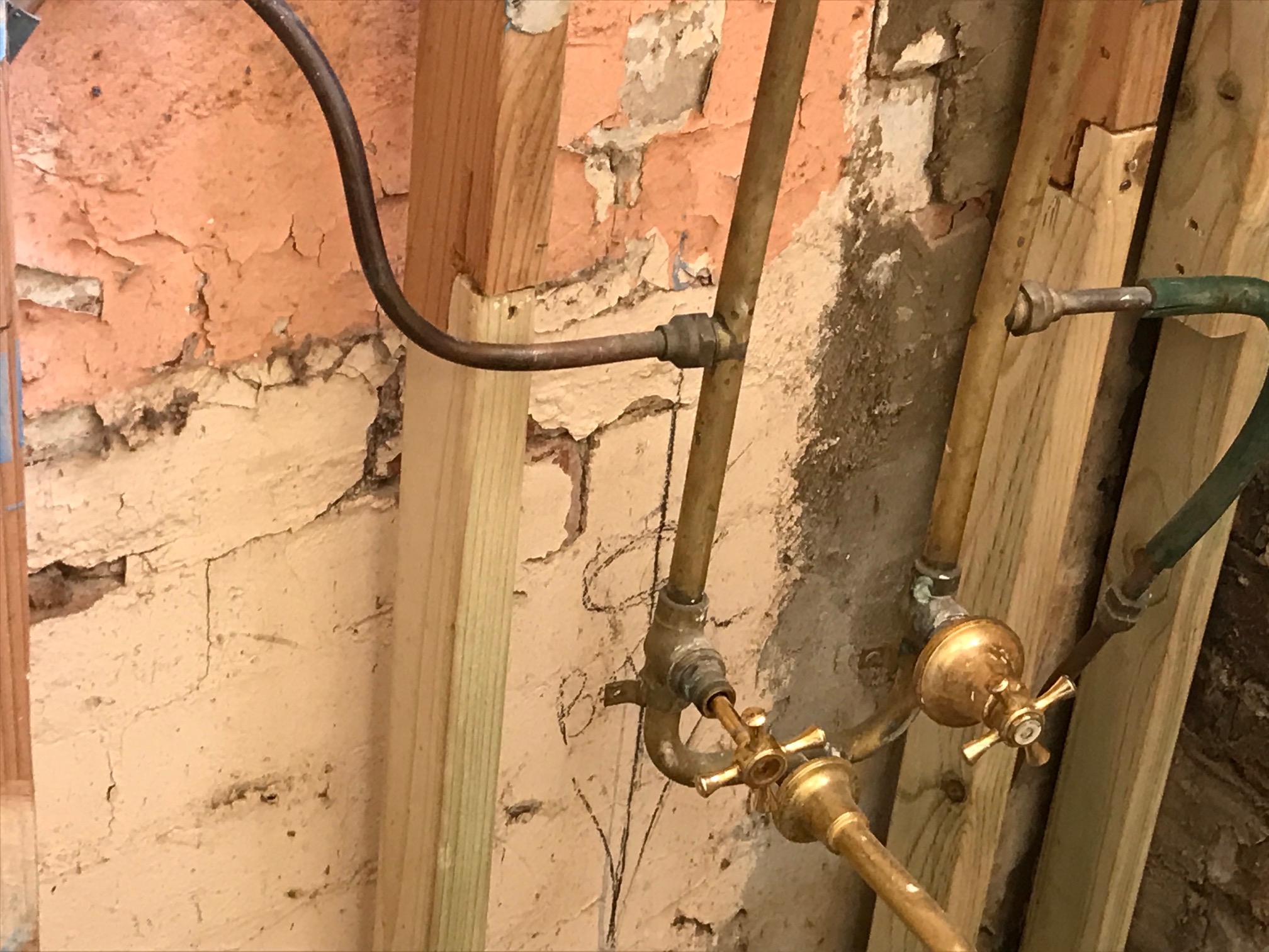 Water in subfloor